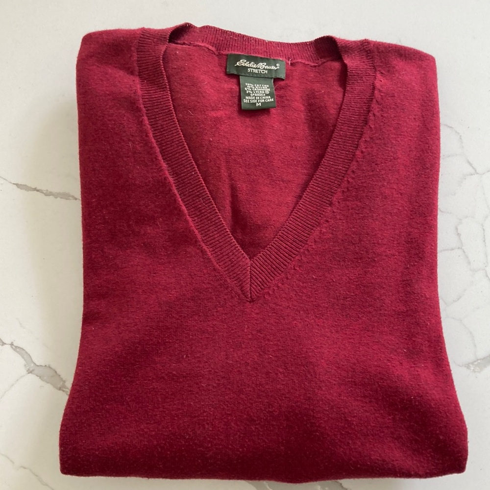Vintage Eddie Bauer V-Neck Sweater